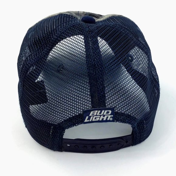 Bud Lite Anheuser Busch Mens Baseball Snapback Cap - Picture 3 of 8